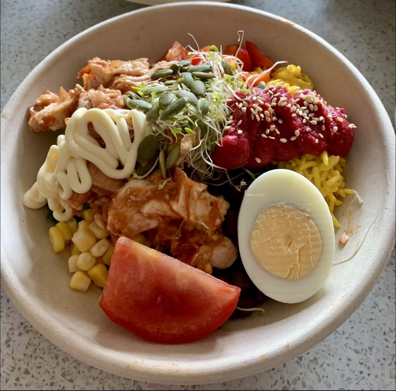 Bazils Burrito bowl